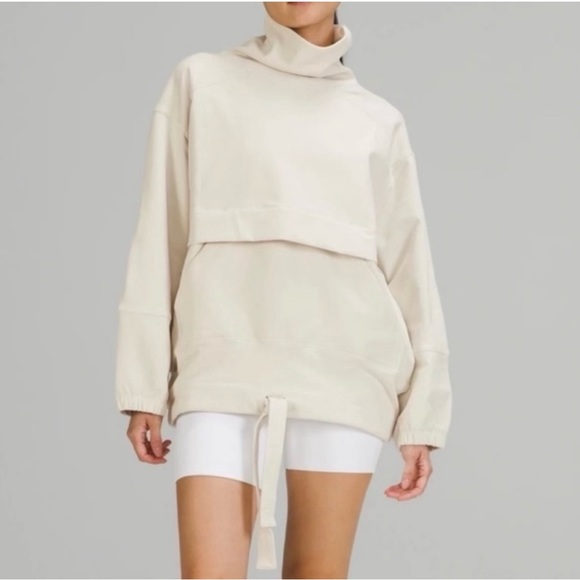 lululemon athletica Tops - Lululemon LA Packable Pullover-To-Pillow, Cream, Size 10